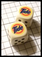 Dice : Dice - My Designs - Grocery Tide Pair - Sept 2012